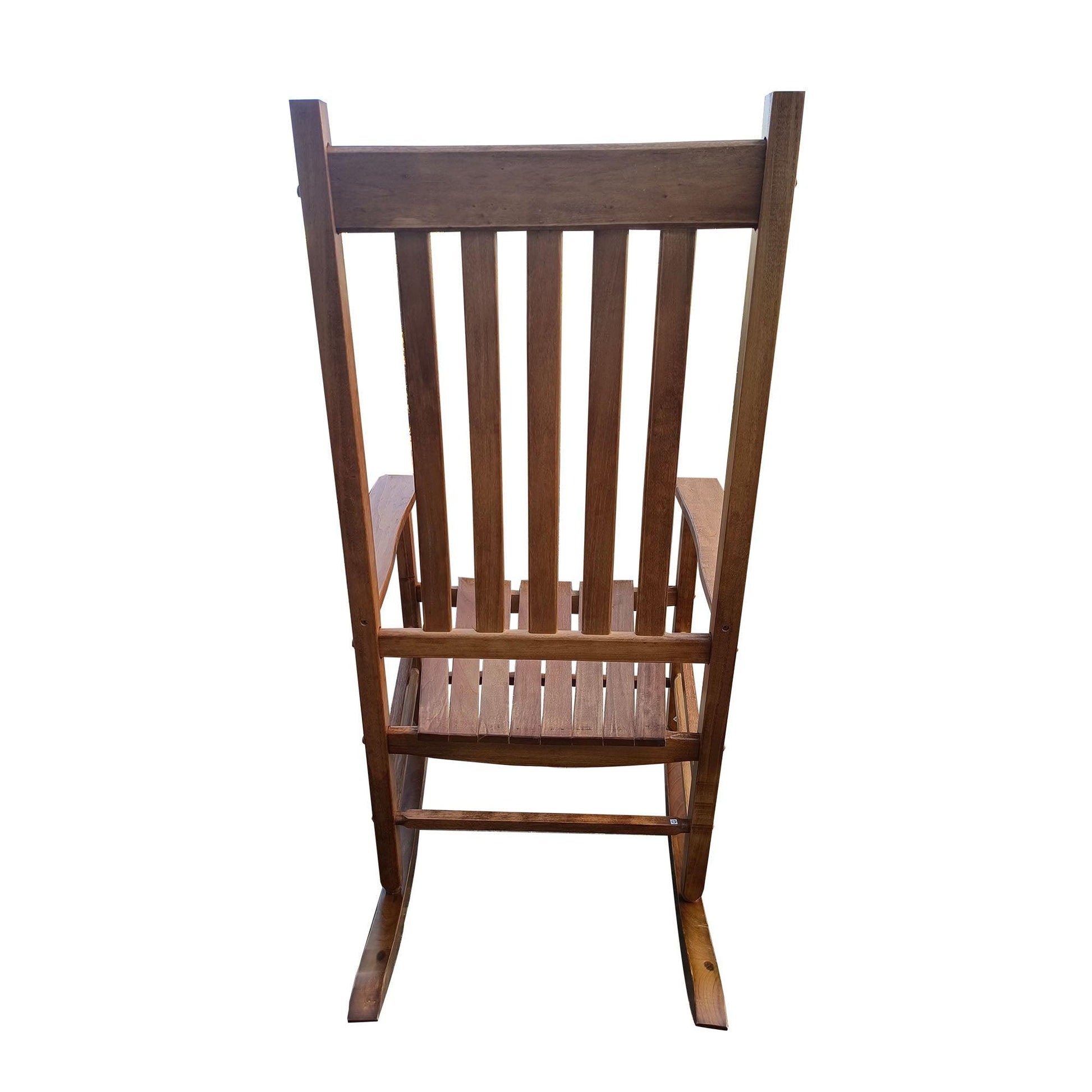 BALCONY PORCH ADULT ROCKING CHAIR Brown - FurniFindUSA