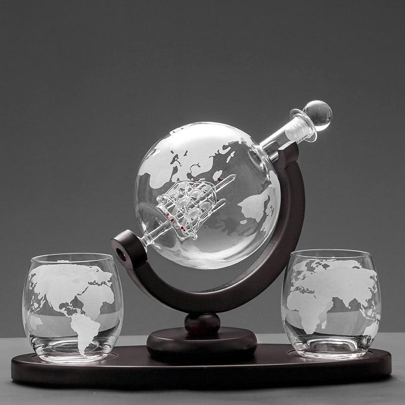 Creative Globe Decanter Set - FurniFindUSA