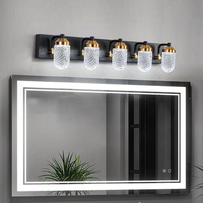 Vanity Lights With 5 LED Bulbs For Bathroom Lighting - FurniFindUSA