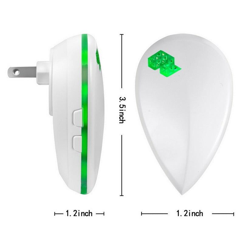 Ultrasonic mosquito repellent Indoor plug-in multi-functional insect repellent LED night light mouse repellent - FurniFindUSA