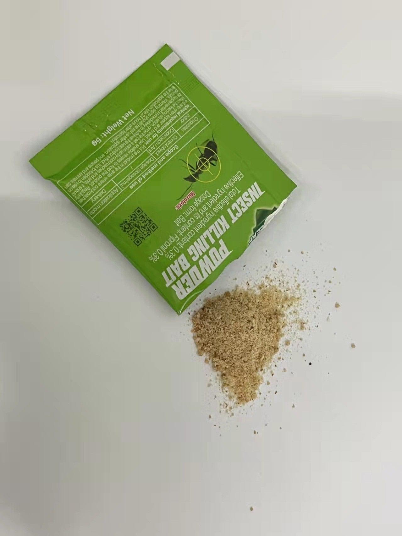 Green Leaf Ants Bait household fast kill ants pest control poison anti ants killing bait powder - FurniFindUSA