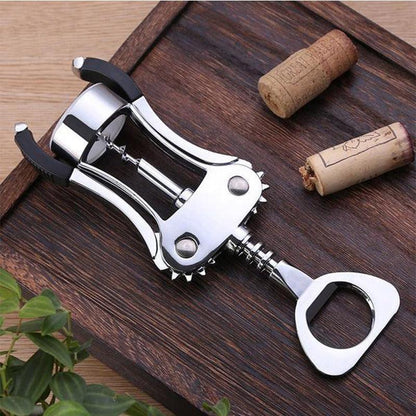 Premium Wing Corkscrew Wine Bottle Opener with Multifunctional Bottles Opener - FurniFindUSA