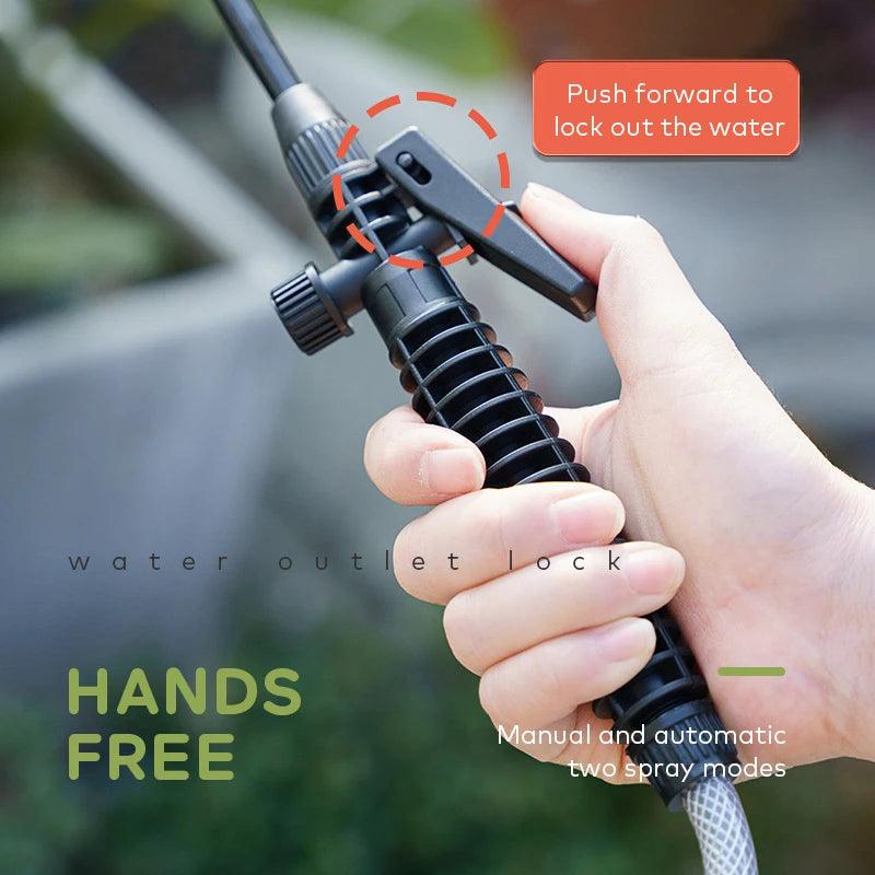 USB Charging Electric Sprayer High Pressure Garden Sprinkler Auto Watering Can Pesticide Spreader 5L Disinfection Atomizer - FurniFindUSA