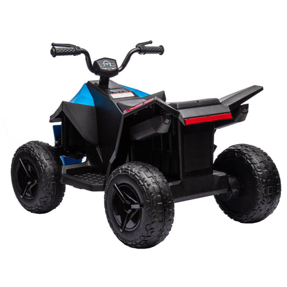 Kids ride on electric atv 3-8years Multi-Functional Touch Screen Integrated, LED Front and Rear Dazzling Lights Music - FurniFindUSA