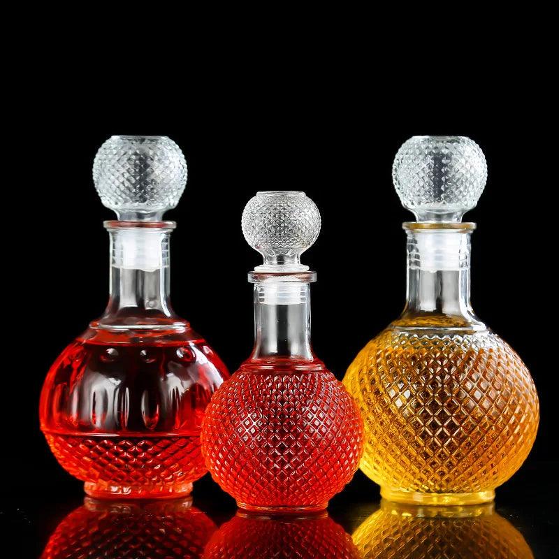 250ml 500ml 1000ml Glass Crystal Red Wine Decanter Wine Bottle Decanter - FurniFindUSA