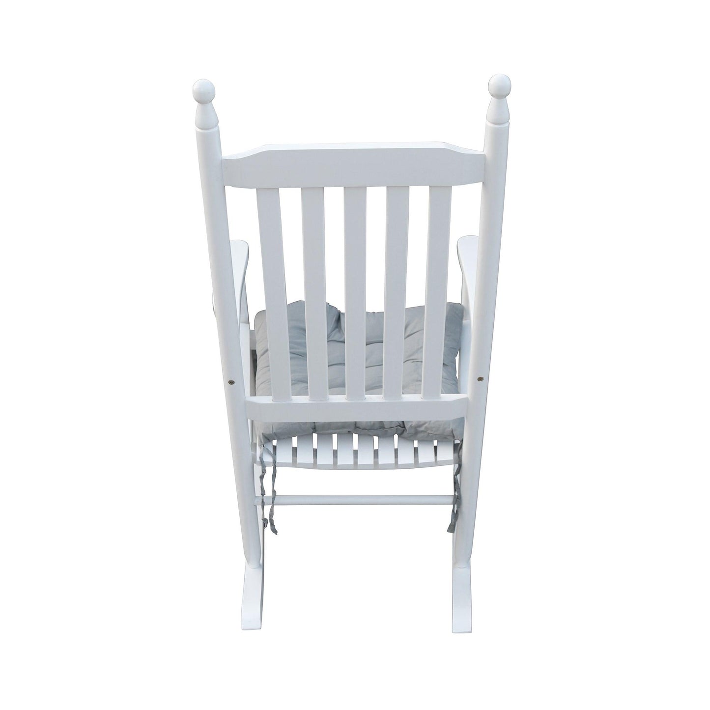 wooden porch rocker chair WHITE - FurniFindUSA