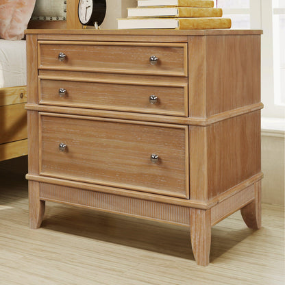 Hazel 3-Drawer Hazel 3-Drawer Side Table for Living Room Hallway Entryway - FurniFindUSA