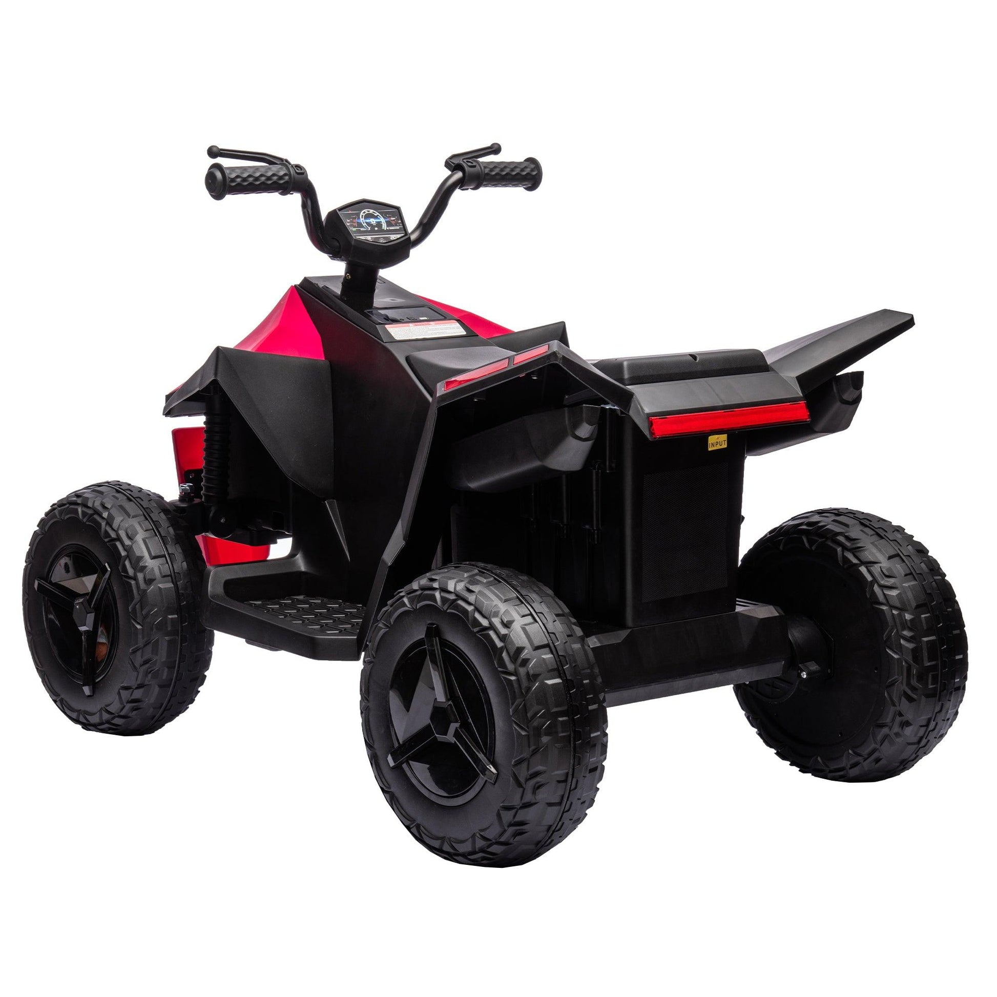 Kids ride on electric atv 3-8years Multi-Functional Touch Screen Integrated, LED Front and Rear Dazzling Lights - FurniFindUSA