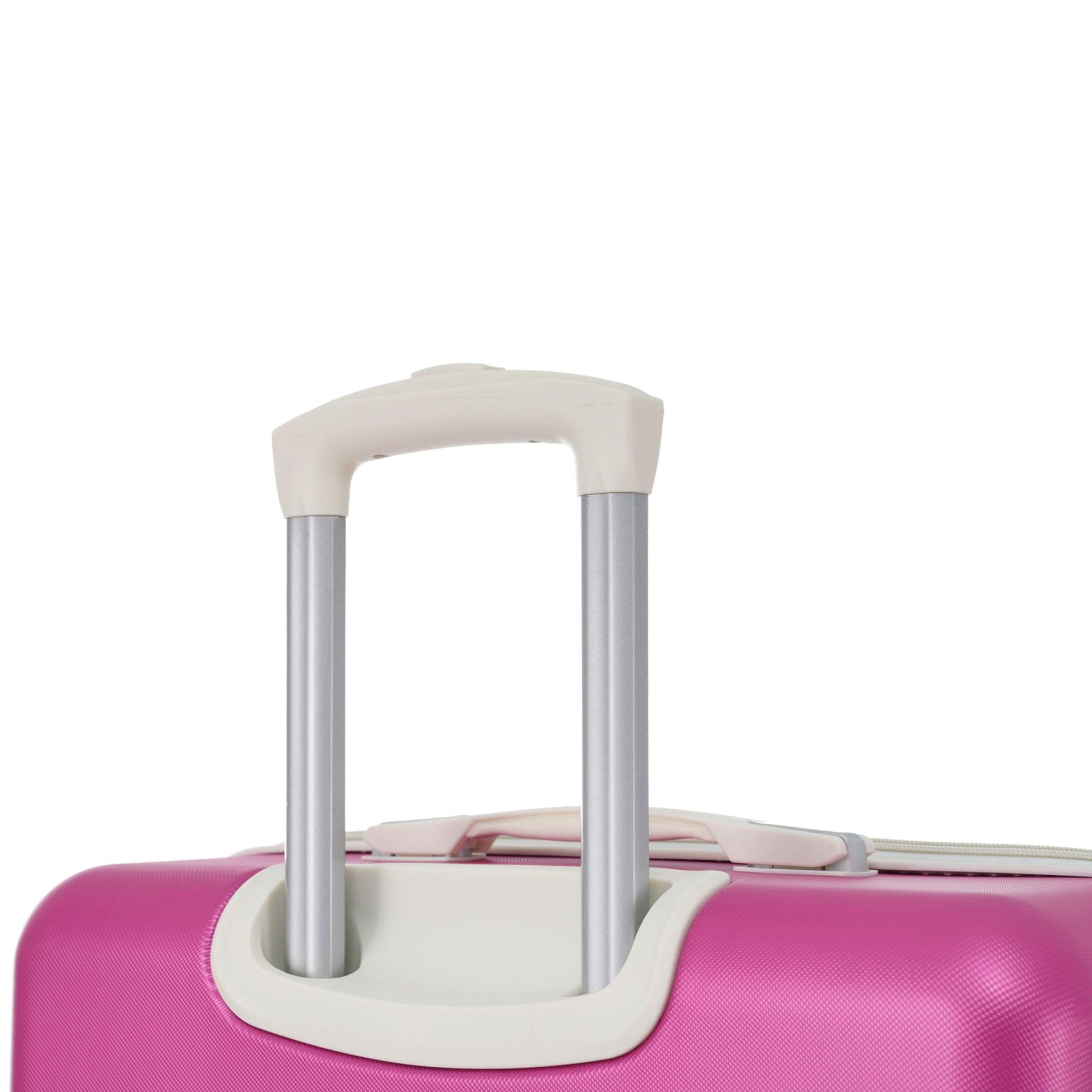 28 IN Luggage 1 Piece with TSA lock , Expandable Lightweight Suitcase Spinner Wheels, Vintage Luggage,Pink - FurniFindUSA