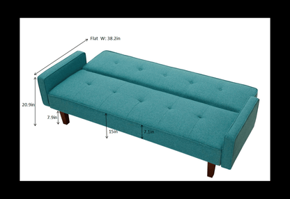 Solid Color Manufacture Sofa Bed Simple Combination Living Room Adjustable Couch - FurniFindUSA