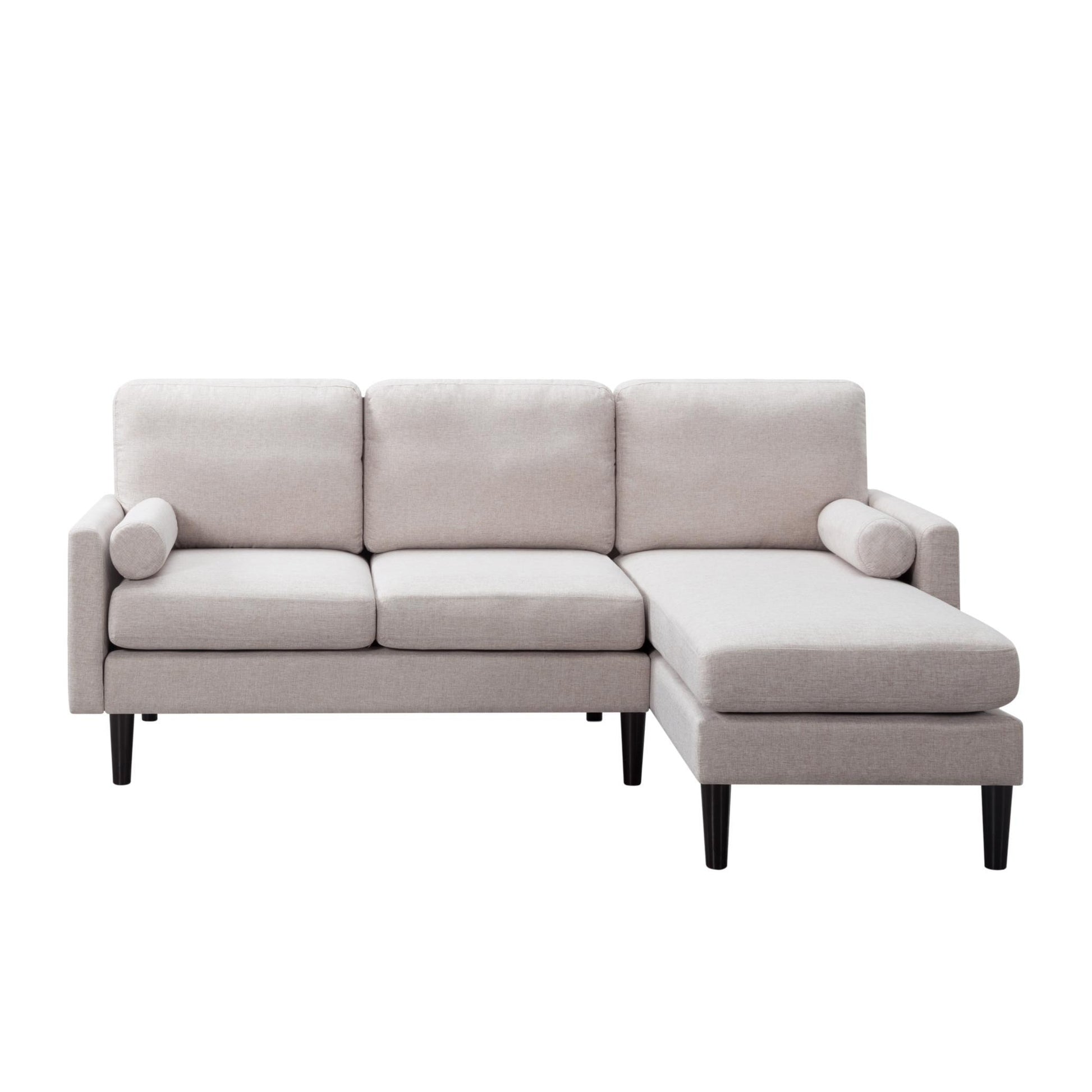 78.7” L-Shaped Reversible Sectional Sofa & Chaise - FurniFindUSA