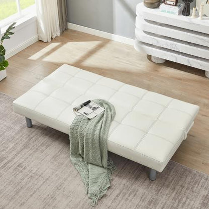 Modern Design Solid Color Sofa Bed in Living Room Multi-function Leisure Sleeper Couch - FurniFindUSA