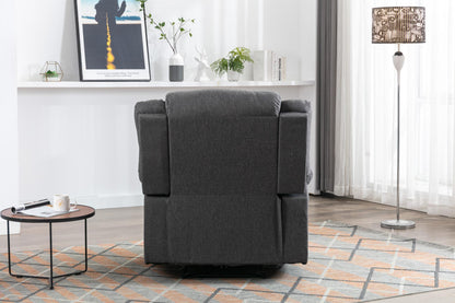 Classic Electric Recliner with Soft Cushion and Back, Small Sofa with Comfortable Armchair - FurniFindUSA