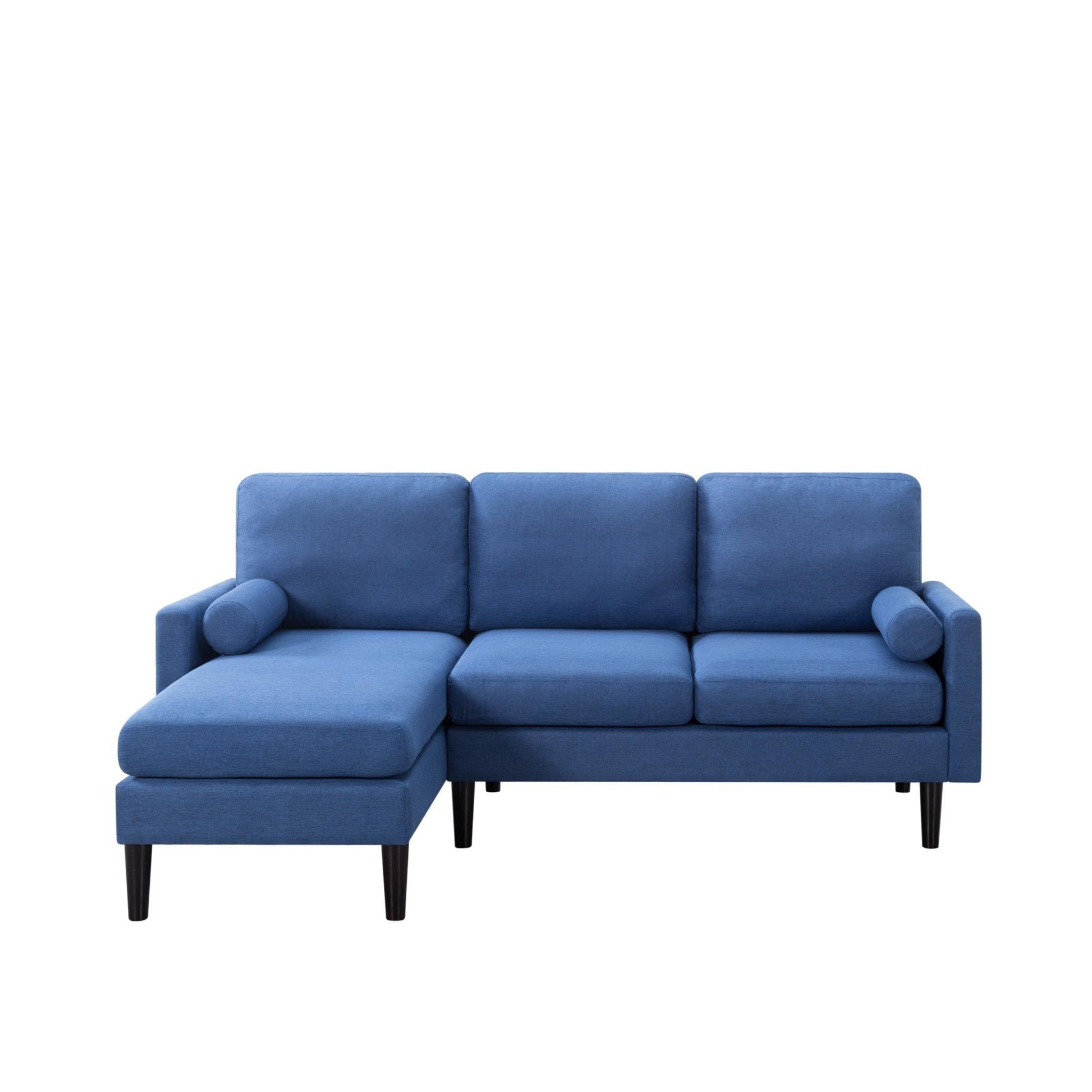 78.7” L-Shaped Reversible Sectional Sofa & Chaise - FurniFindUSA