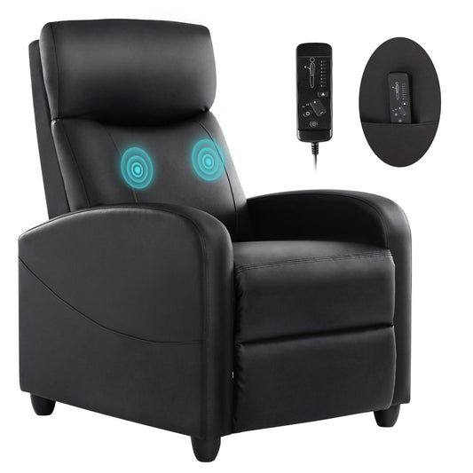 Recliner Chair for Adults, Massage Reclining Chair for Living Room - FurniFindUSA