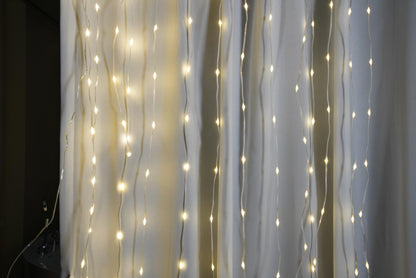 300L Curtain Light, Warm White - FurniFindUSA