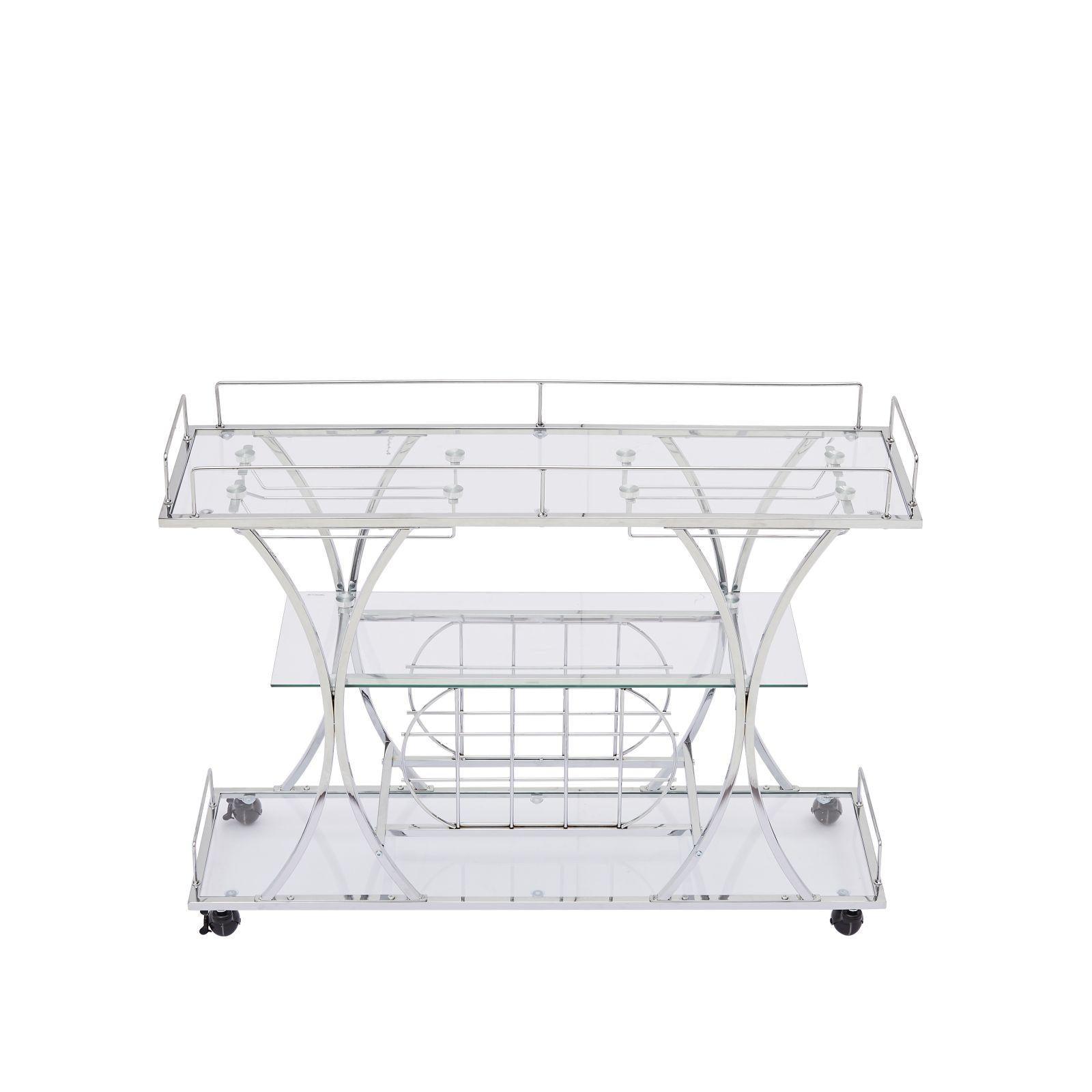 Kitchen & Dining Room Cart 3-Drawer Removable Storage Rack Trolley Cart with Rolling Wheels - FurniFindUSA