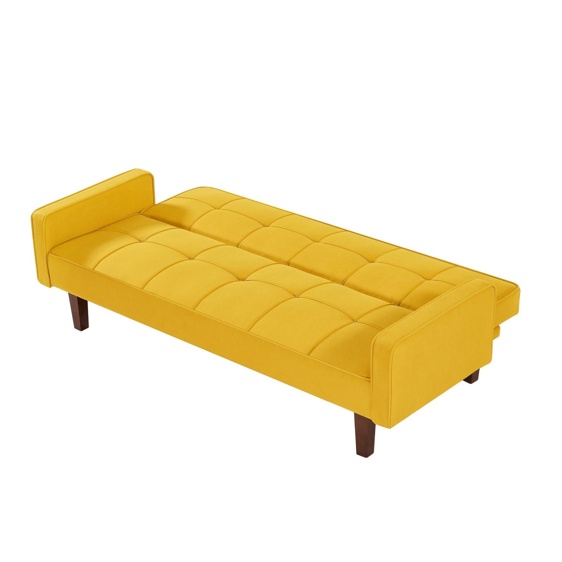 Morden Design Factory Solid Color Sofa Bed in Living Room Multi-function Leisure Sleeper Couch - FurniFindUSA