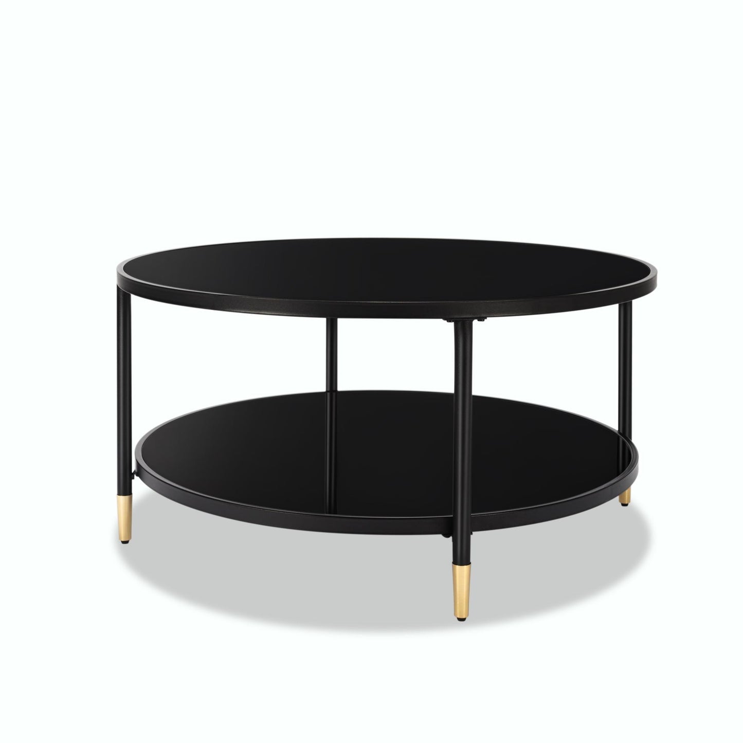 35.4” Round Coffee Table - FurniFindUSA