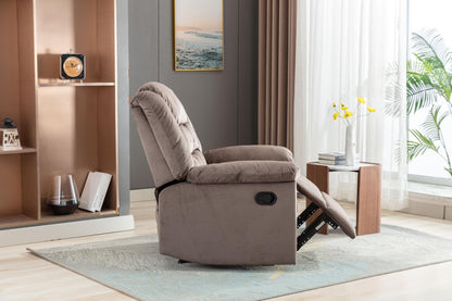 Classic Manual Recliner with Soft Padded Headrest and Armrest, Wonderful Chair&Sofa for Living Room and Bed Room - FurniFindUSA