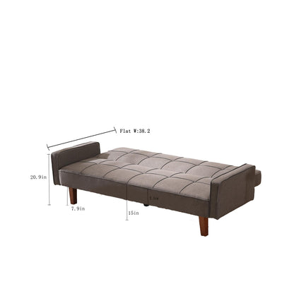 Morden Design Factory Solid Color Sofa Bed in Living Room Multi-function Leisure Sleeper Couch - FurniFindUSA