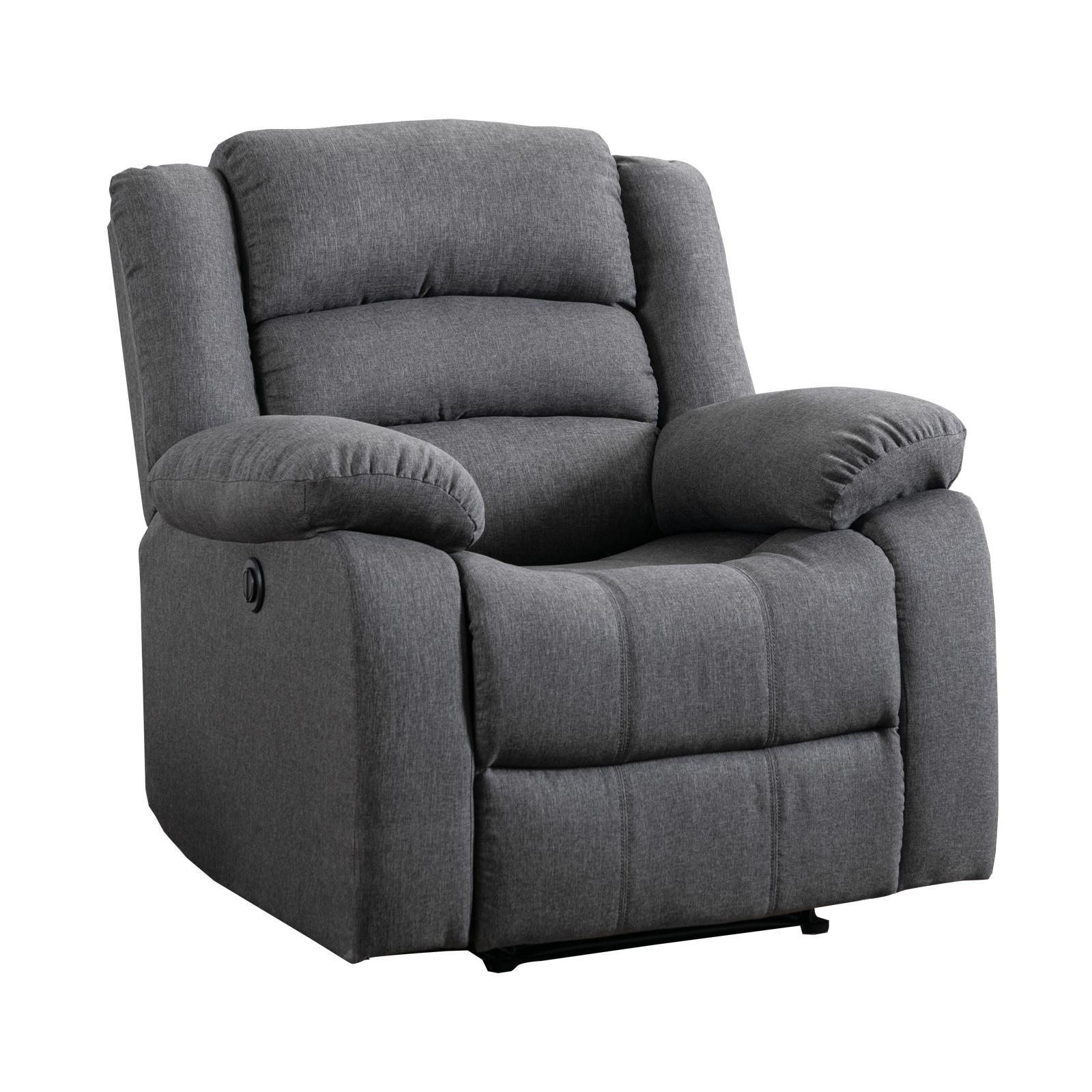 Classic Electric Recliner with Soft Cushion and Back, Small Sofa with Comfortable Armchair - FurniFindUSA