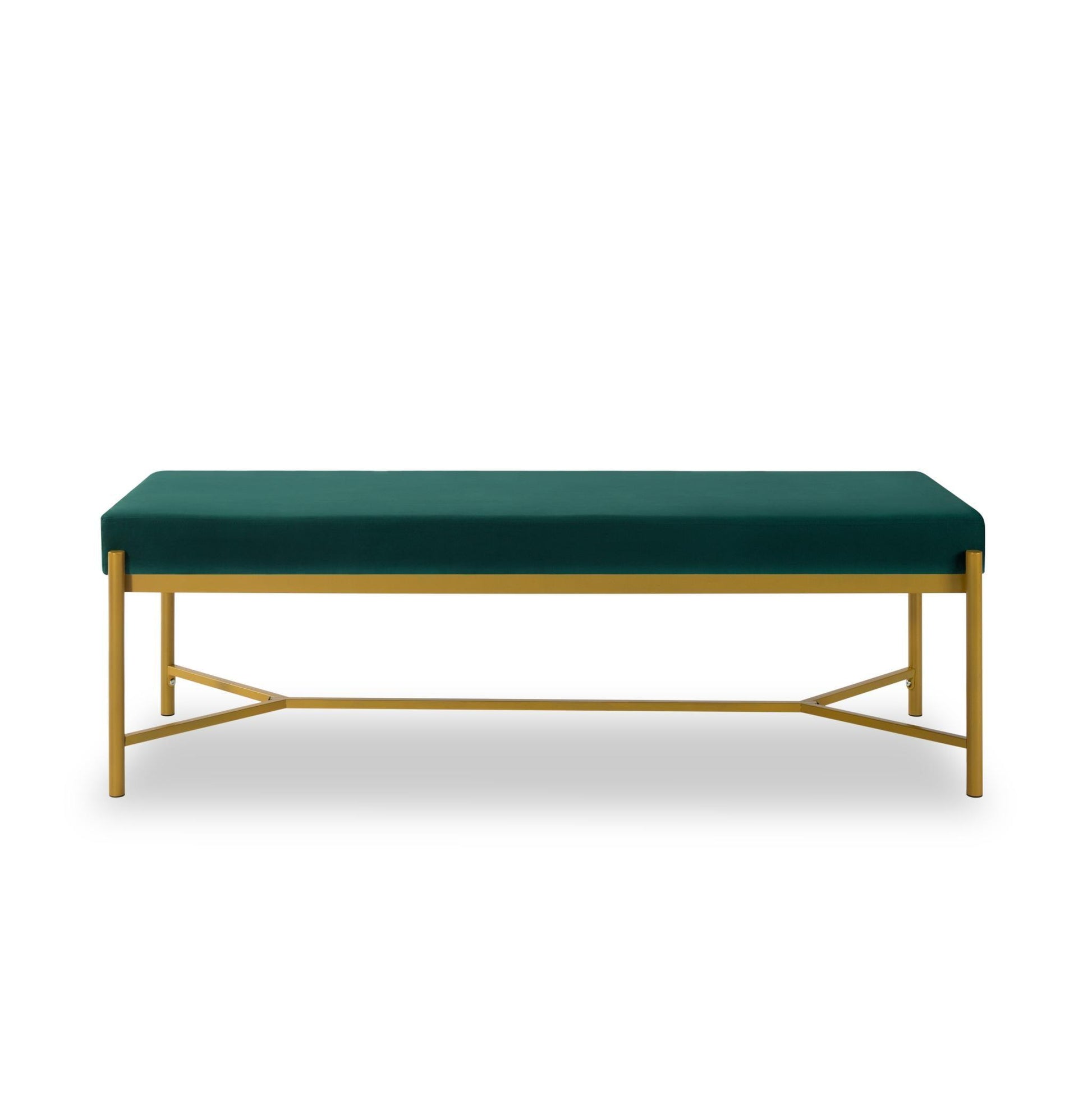 Long Upholstered Bench - FurniFindUSA