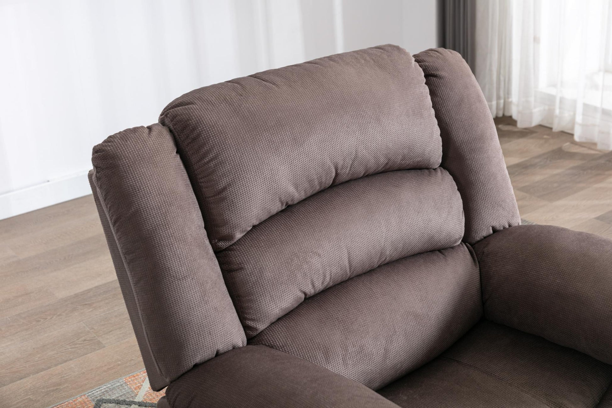 Classic Electric Recliner with Soft Cushion and Back, Small Sofa with Comfortable Armchair - FurniFindUSA