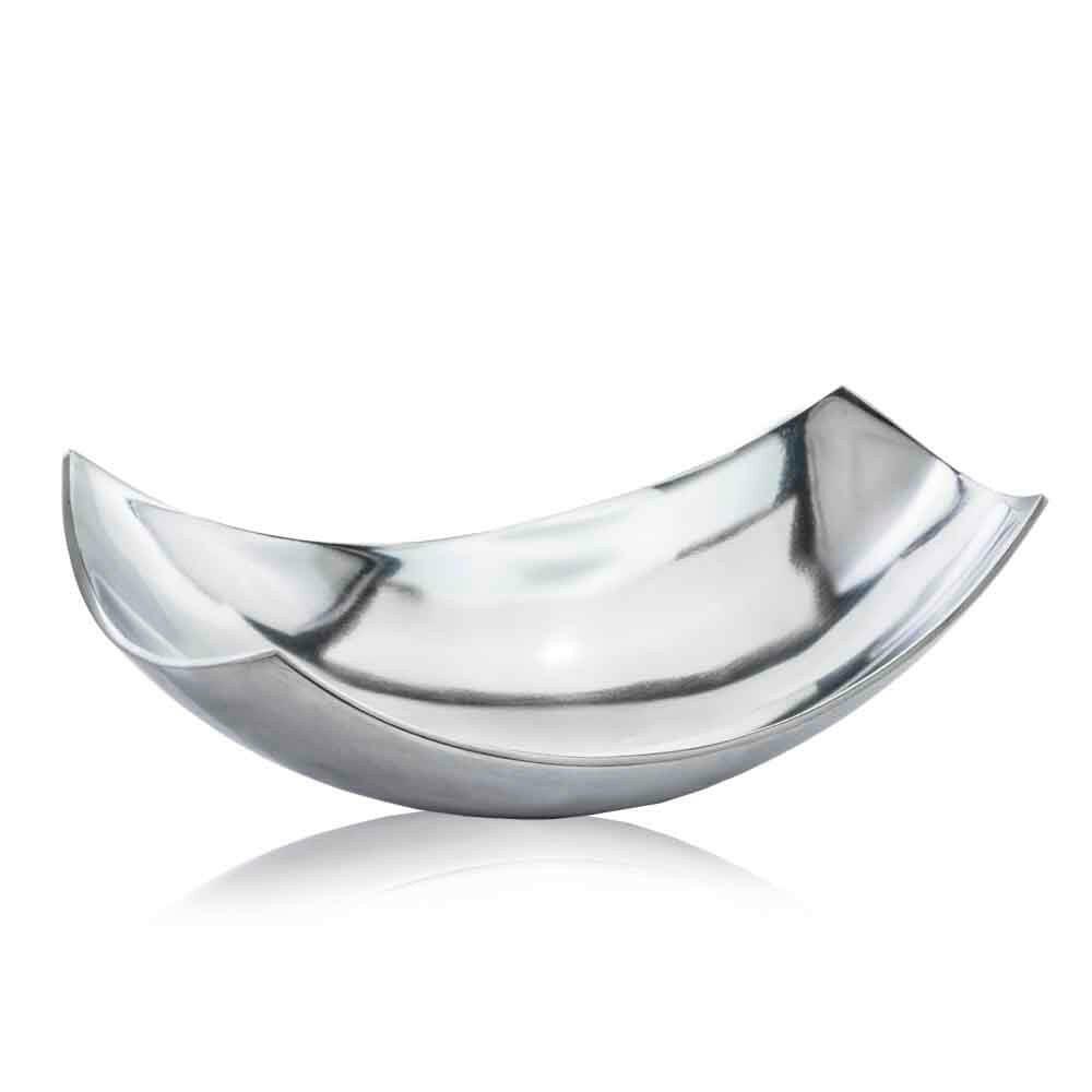 Cucha Small Scoop Bowl/Silver - FurniFindUSA