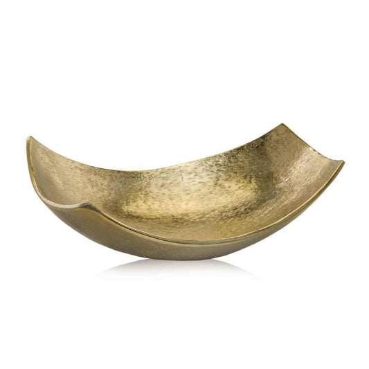 Cucha Small Scoop Bowl/Gold - FurniFindUSA