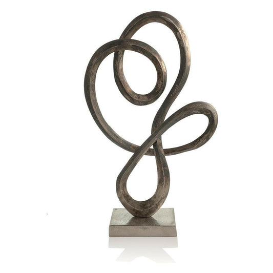 Nudo Tall Loop Knot Sculpture - FurniFindUSA