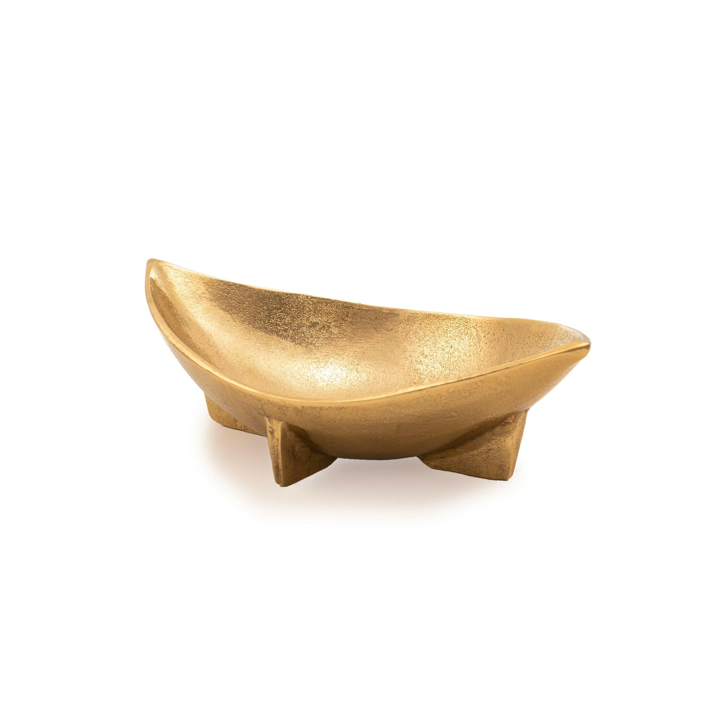 Ojo Large Eye Shape Bowl - Gold - FurniFindUSA