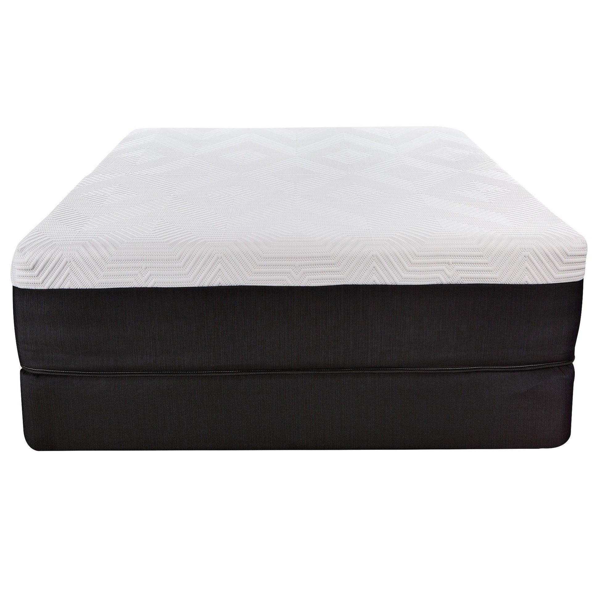 14" Hybrid Lux Memory Foam And Wrapped Coil Mattress Twin - FurniFindUSA