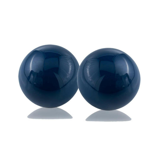 Bola Classic Blue Sphere/3"D - Set of 2 - FurniFindUSA