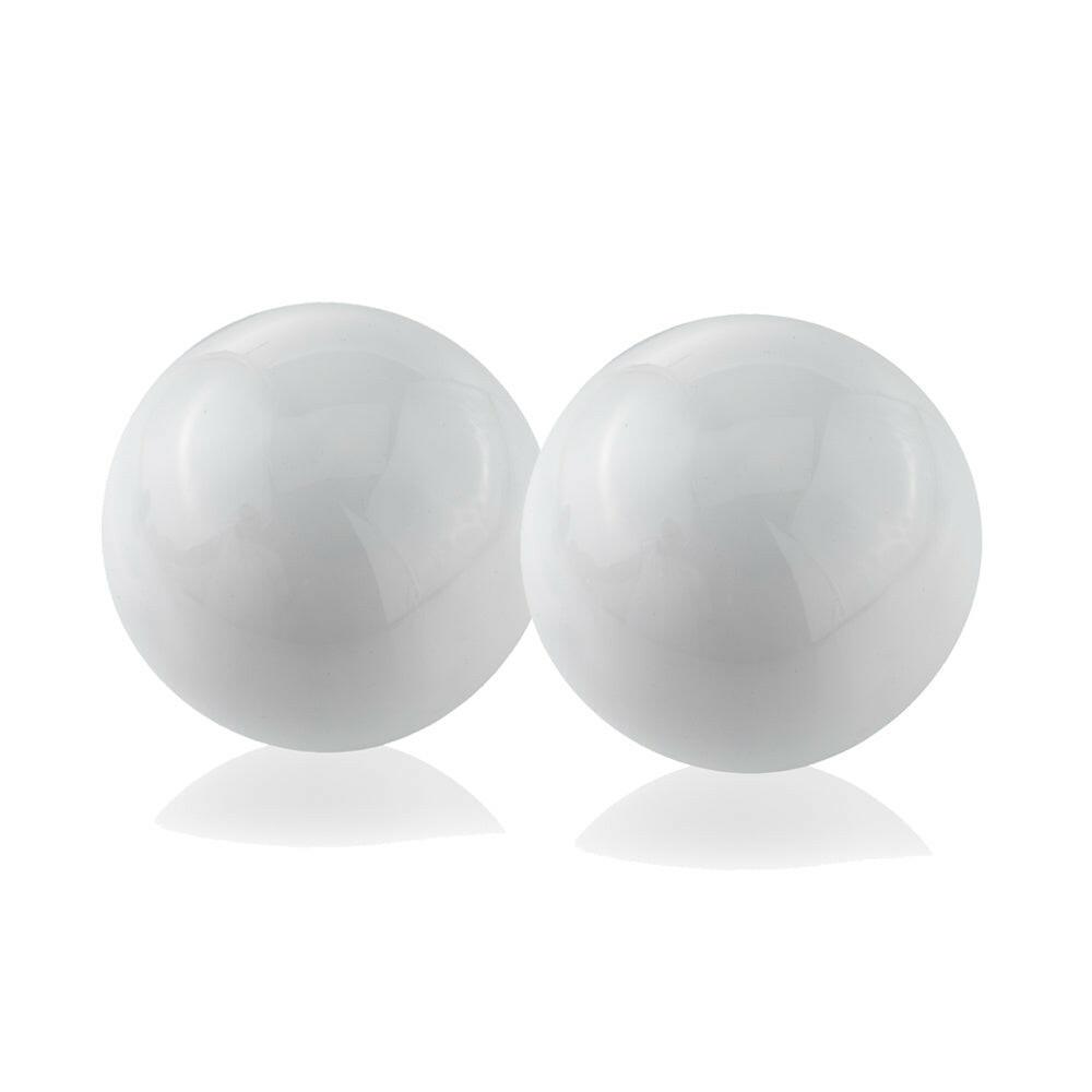 Bola Blanco White Sphere/3"D - Set of 2 - FurniFindUSA