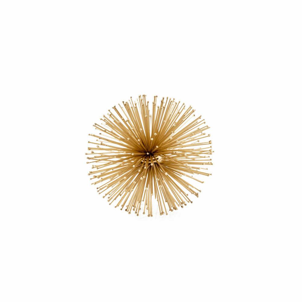 Pilluelo Urchin Small Gold Sphere - FurniFindUSA