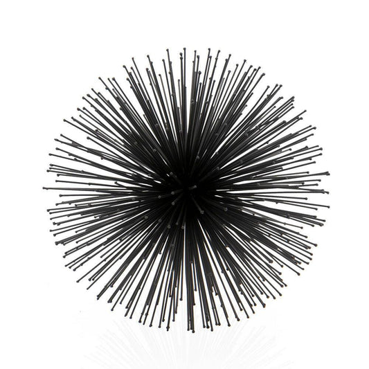 Erizo Spiked Large Black Sphere - FurniFindUSA