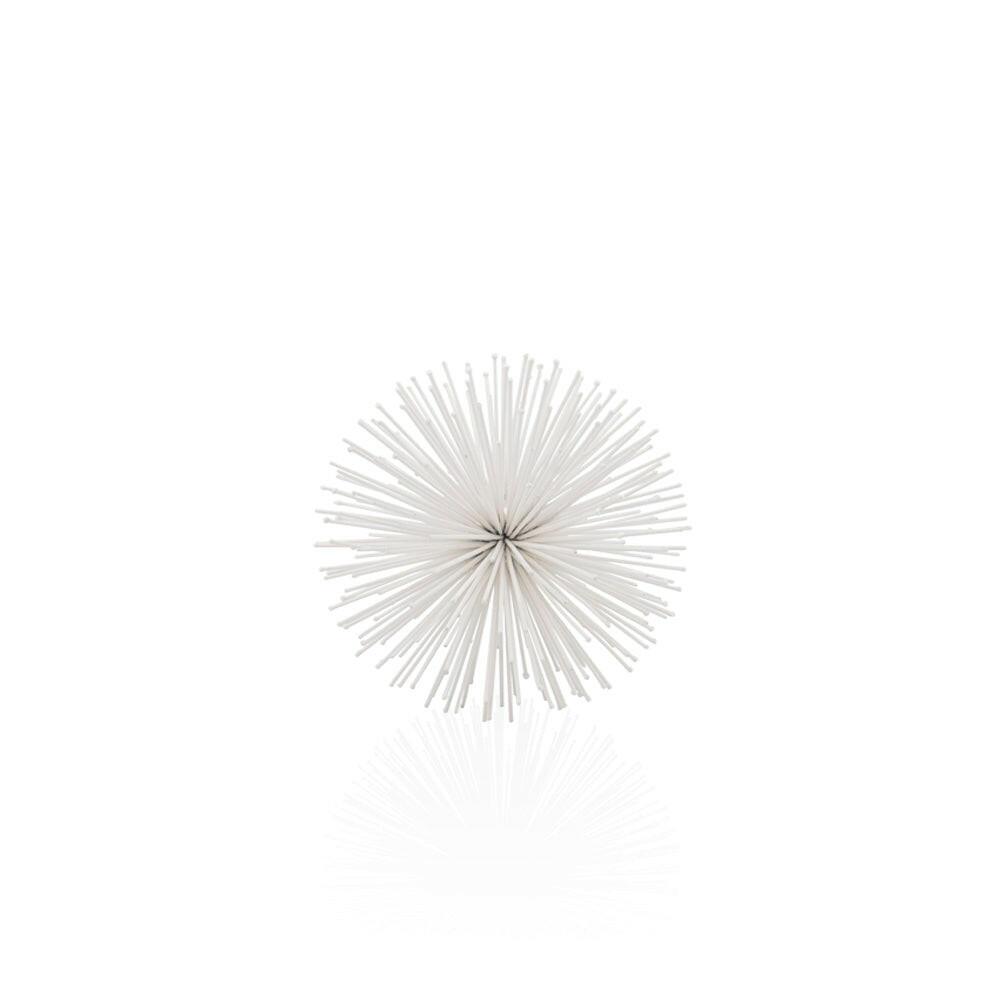 Pilluelo Urchin Small White Sphere - FurniFindUSA