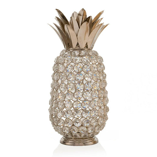 Pina Oja Cristal Silver Pineapple - FurniFindUSA