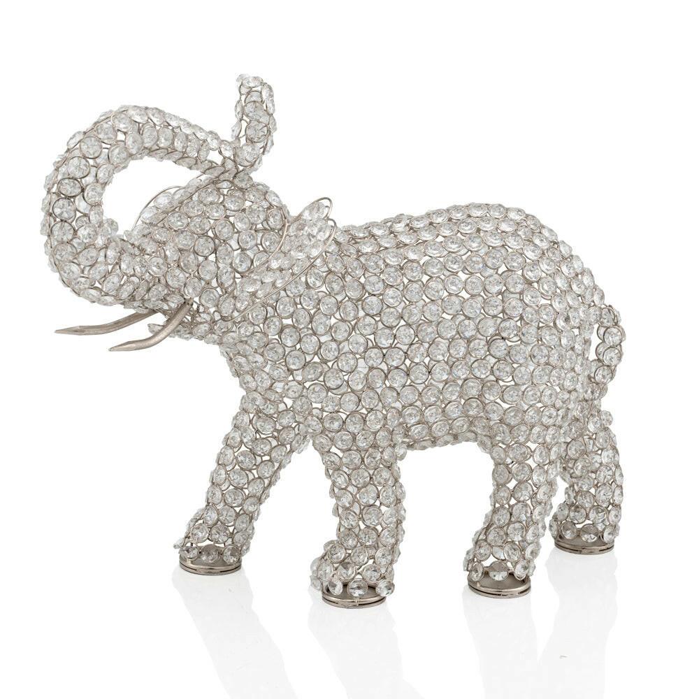 Elefante Large Cristal Elephant - FurniFindUSA