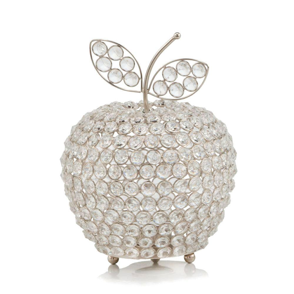 Manzana MD Cristal Silver Apple - FurniFindUSA