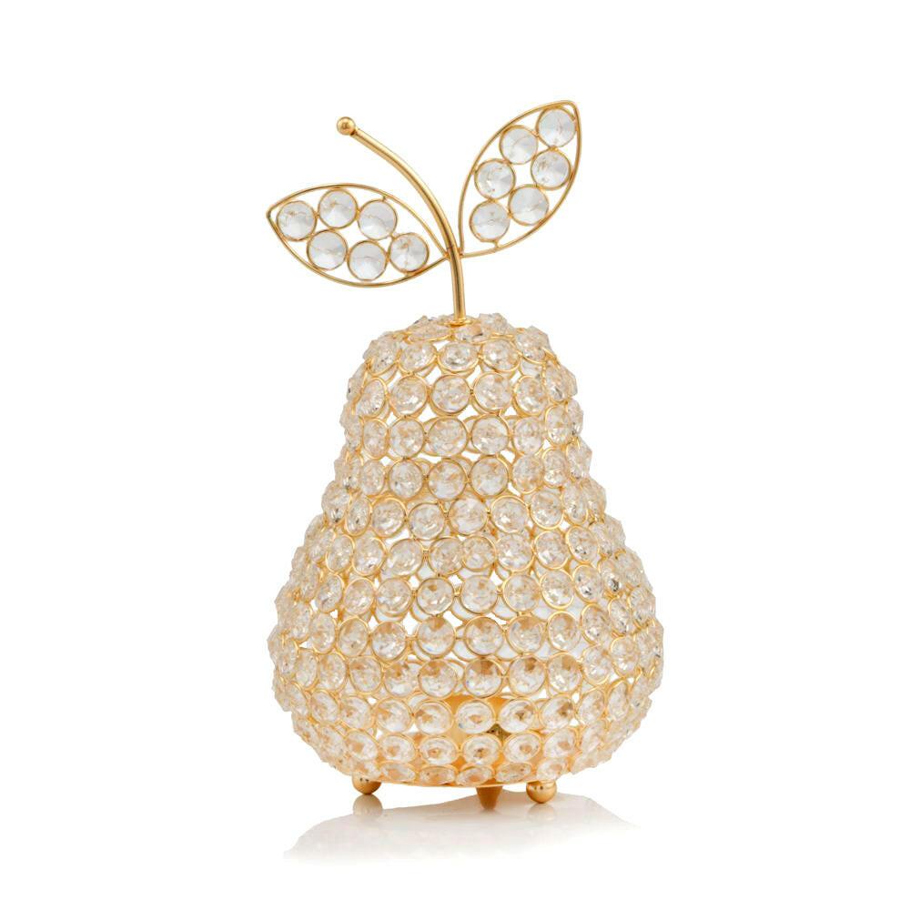 Manzana MD Cristal Gold Pear - FurniFindUSA