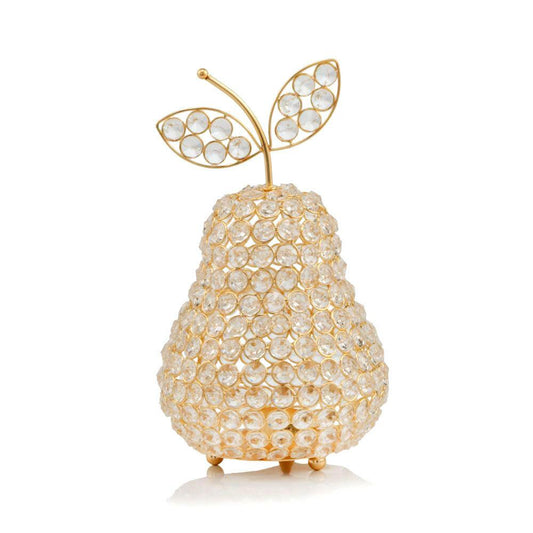 Manzana MD Cristal Gold Pear - FurniFindUSA