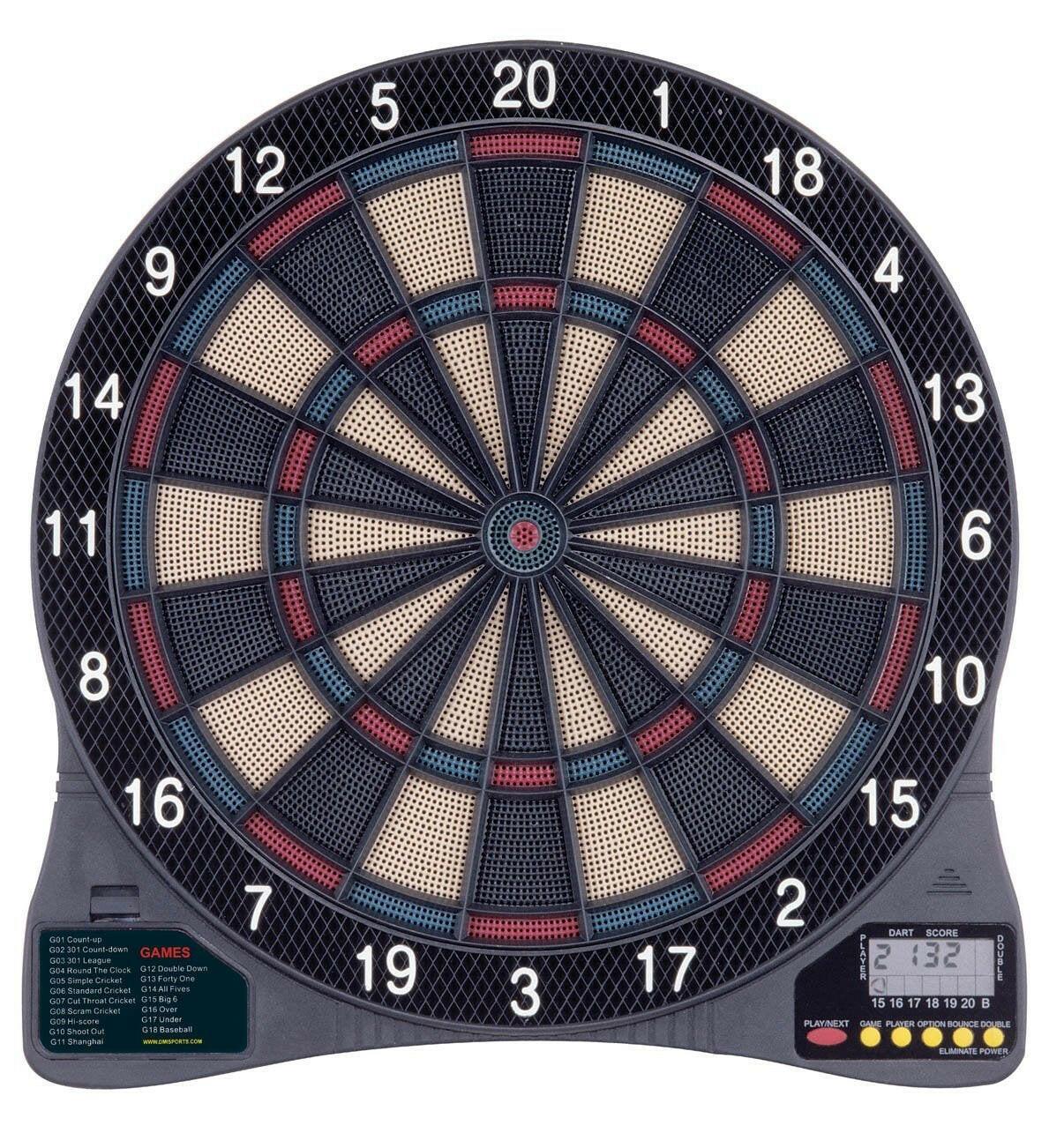 Electronic Dartboard Dart Game with 6 Soft-Tip Darts - FurniFindUSA