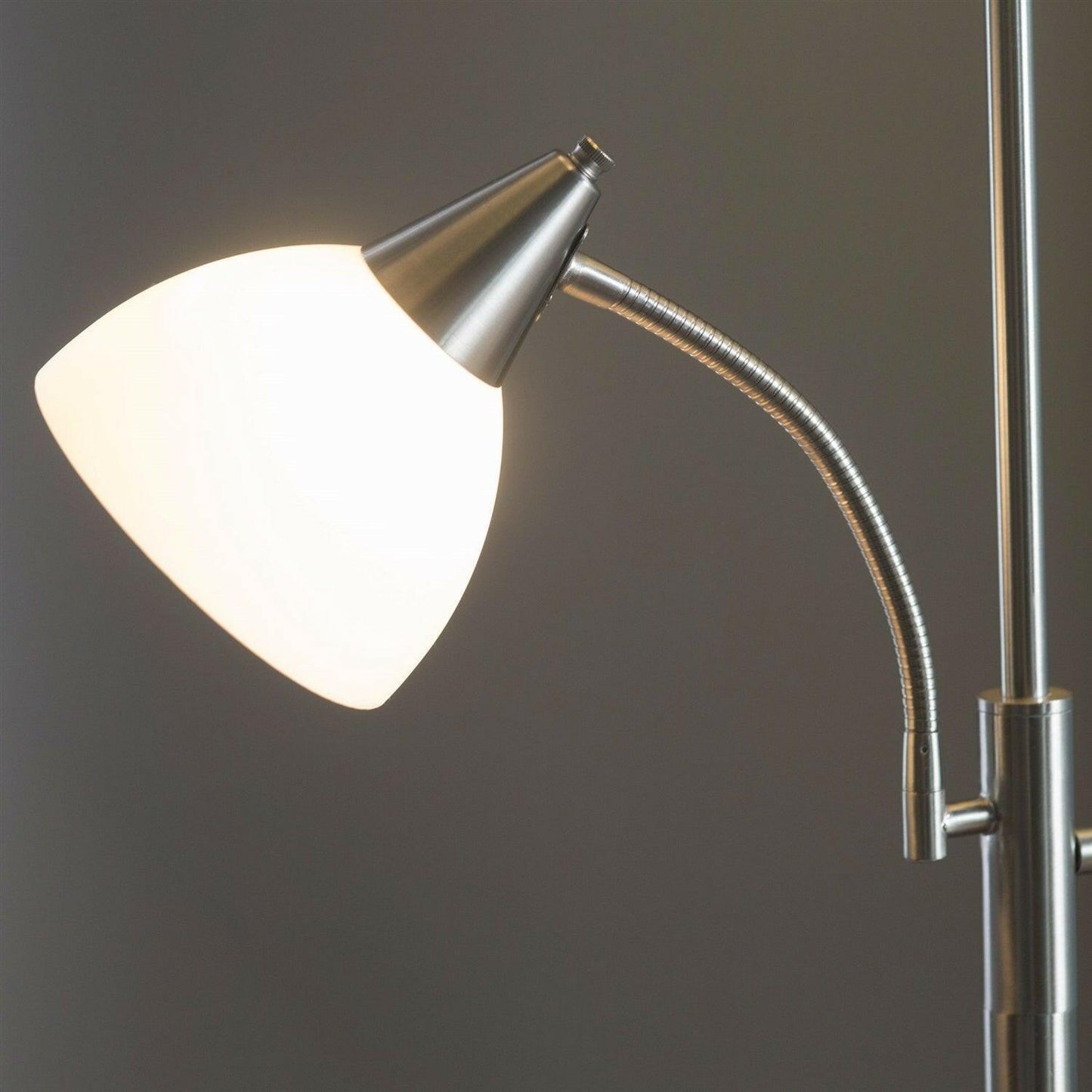 Modern 71-inch High Floor Lamp with Gooseneck Reading Light - FurniFindUSA