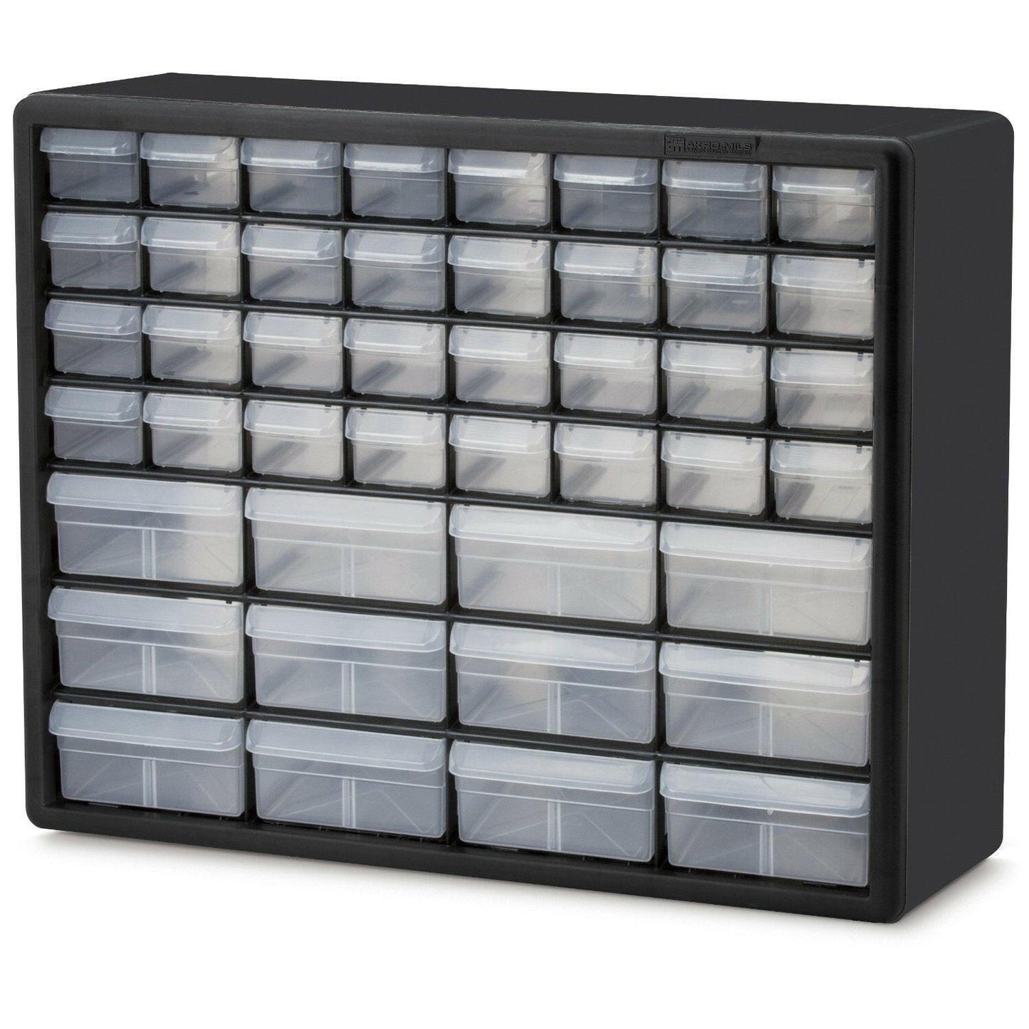 Hardware Craft Fishing Garage Storage Cabinet in Black with Drawers - FurniFindUSA