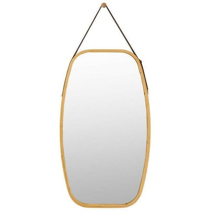 30.5 Inch Bamboo Wall Mounted Bathroom Mirror - FurniFindUSA