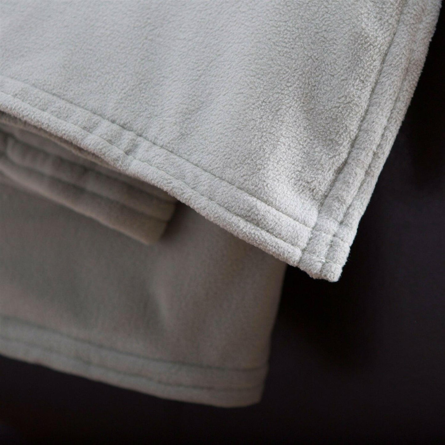 Sage Green Comfort Knit Heated Electric Warming Throw Blanket - FurniFindUSA
