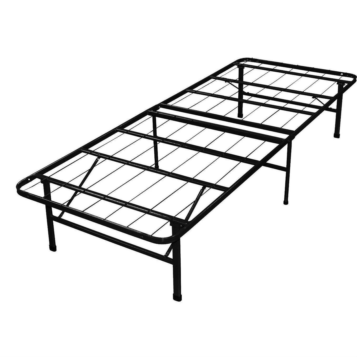 Twin XL size Heavy Duty Metal Platform Bed Frame - FurniFindUSA