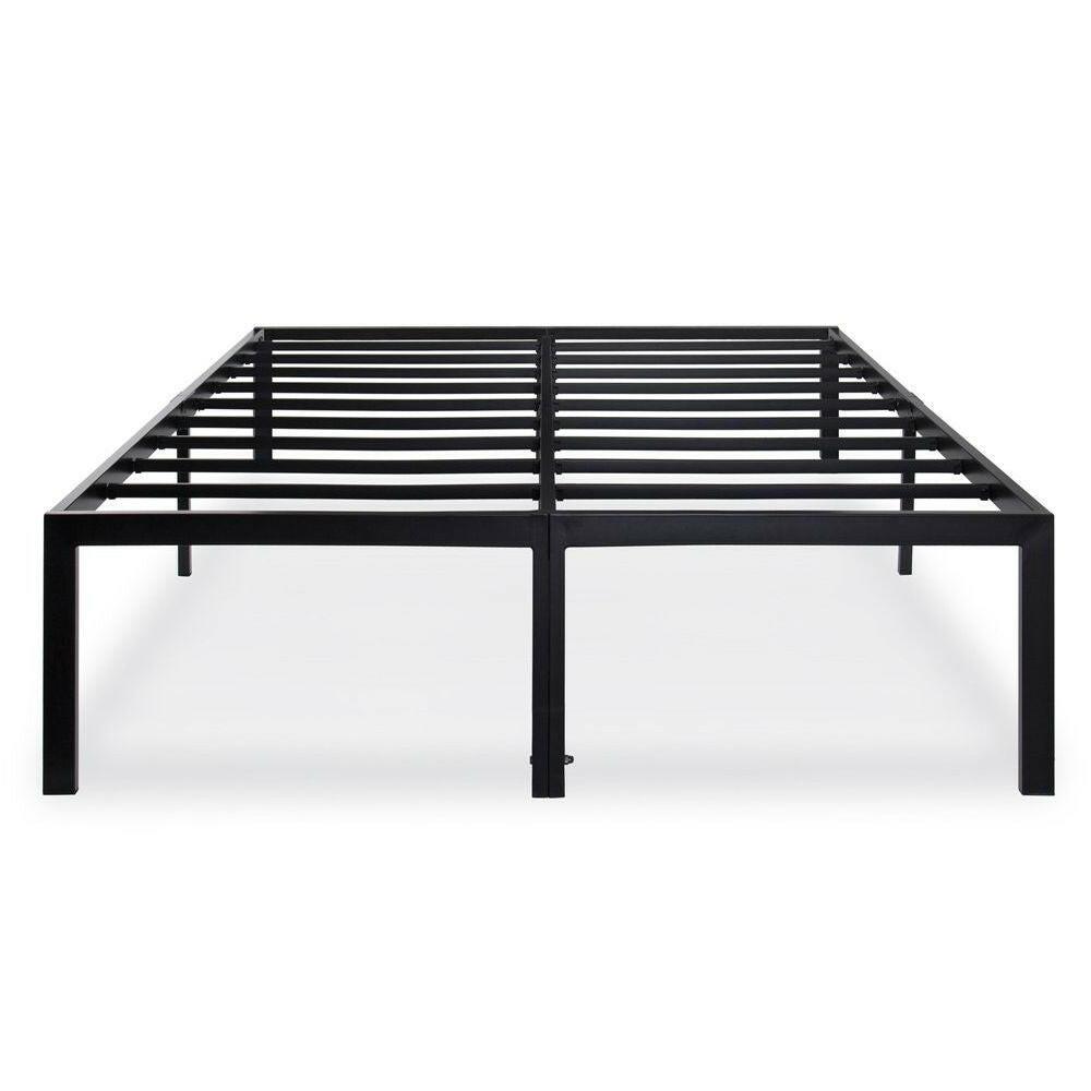 California King Heavy Duty 18-inch High Rise Metal Platform Bed Frame - FurniFindUSA